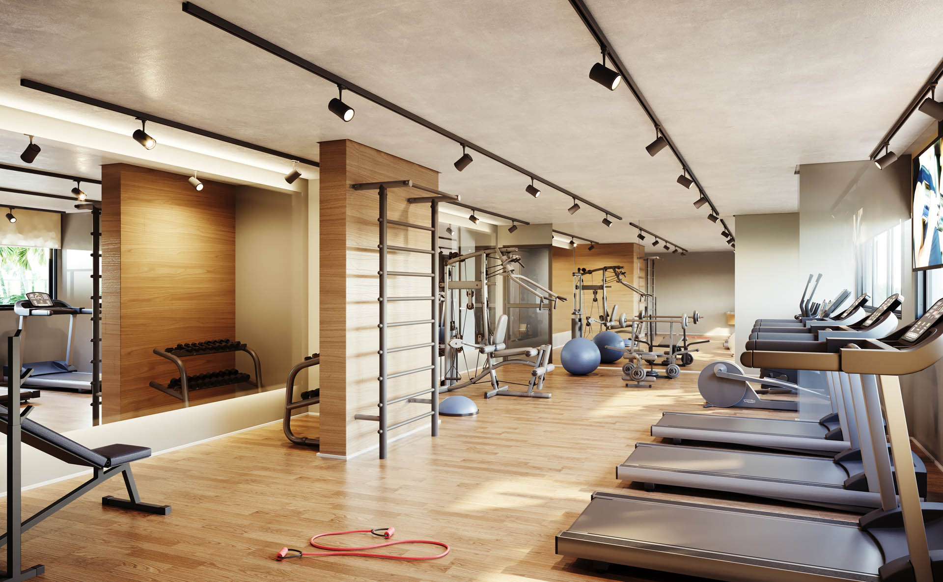 Espaço fitness do Elo Duo