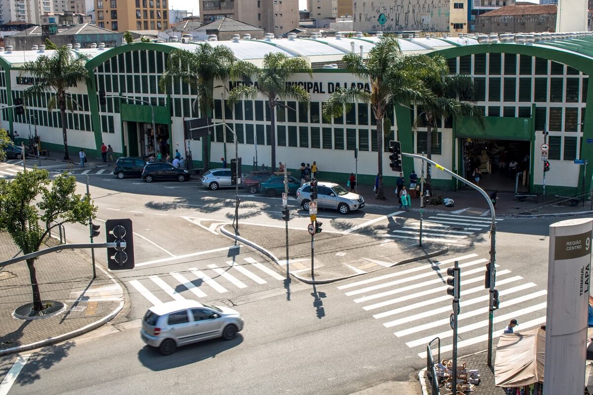 Contexto urbano da Lapa em São Paulo